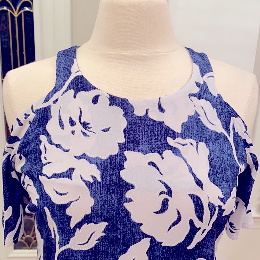 BEAUTIFUL INC COLD SHOULDER BLOUSE